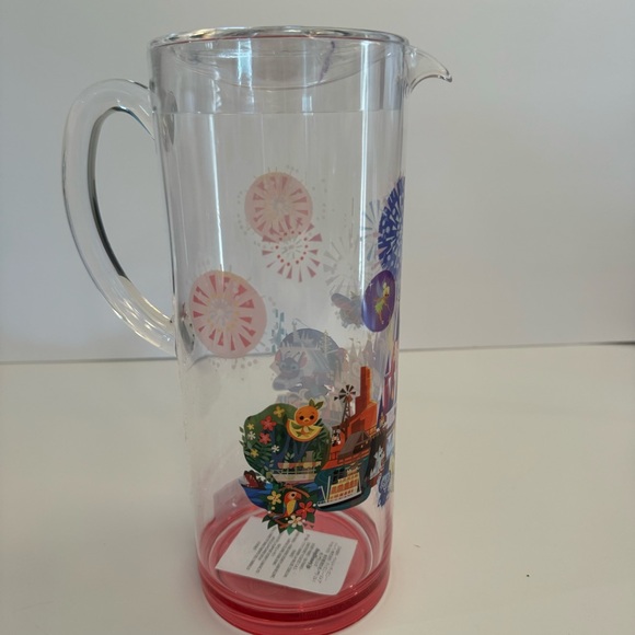 NWT. Disney Pitcher - Disney Parks By Joey Chou colorful plastic pitcher - Picture 5 of 8